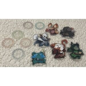 Command of Nature game acrylic standees Only